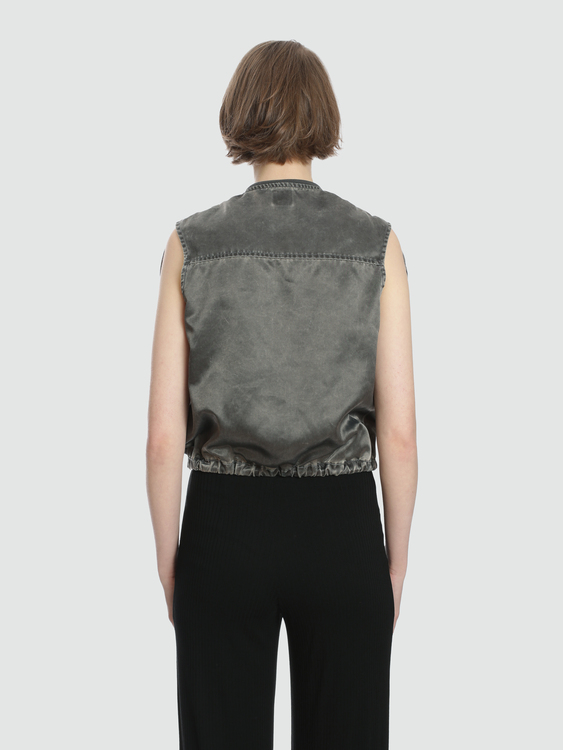 Miss Sixty Heavy Satin Vest 