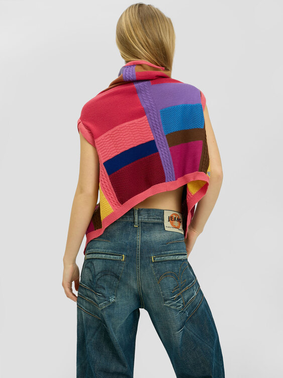 Comme des Garçons Patchwork Shrug 