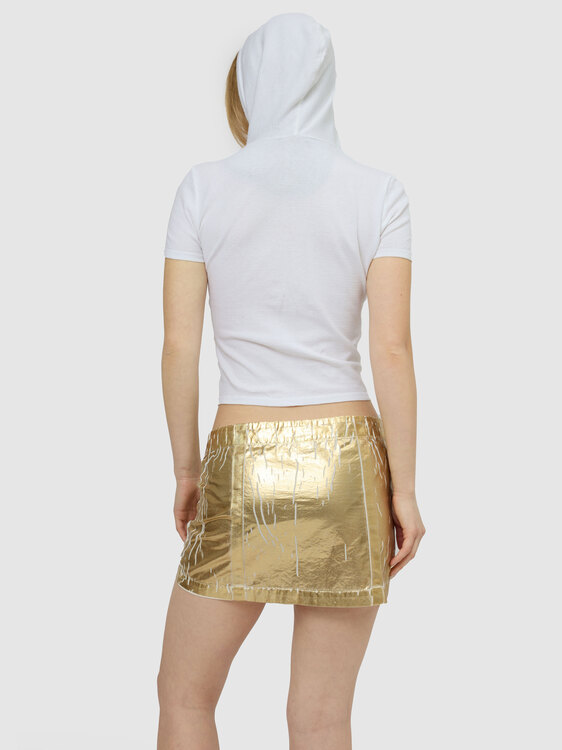 Nolita Gold Mini Skirt 