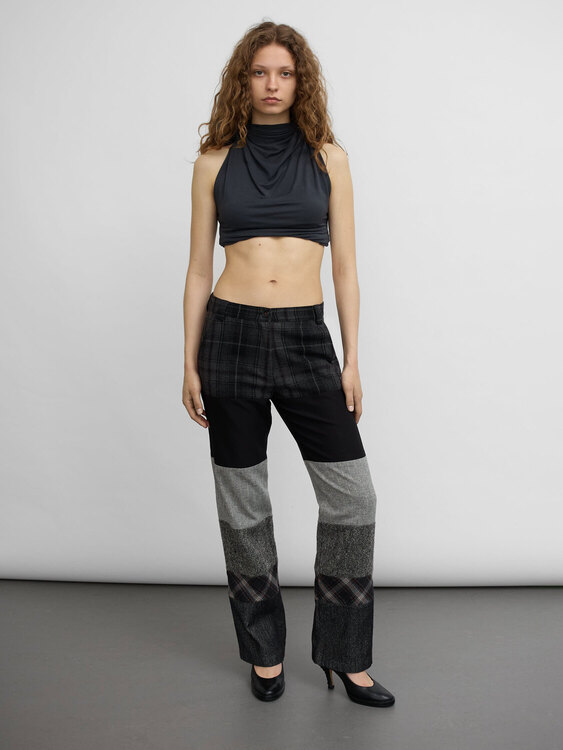 Miss Sixty Patchwork Trousers 