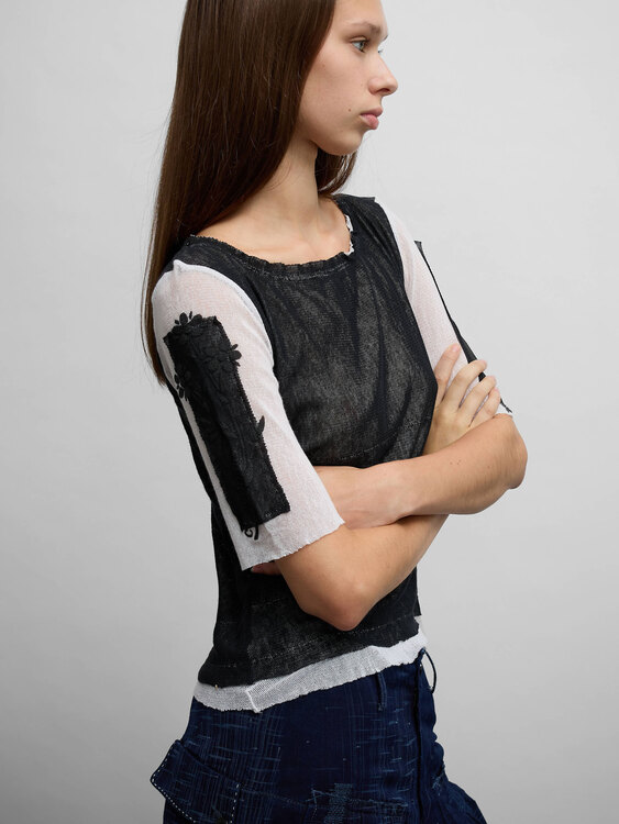 Cop Copine Mesh Blouse 