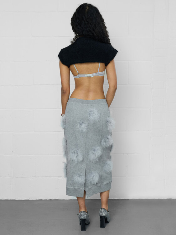 House of Holland Jersey Skirt 