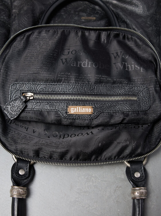 Galliano Leather Handbag - Sold Archive - Catalog - Rhodora