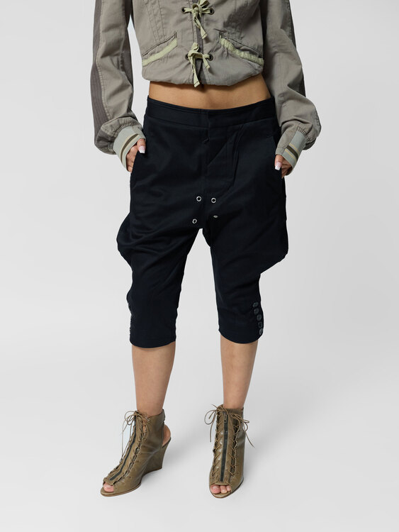 Dsquared² Button-Detail Capri Trousers 