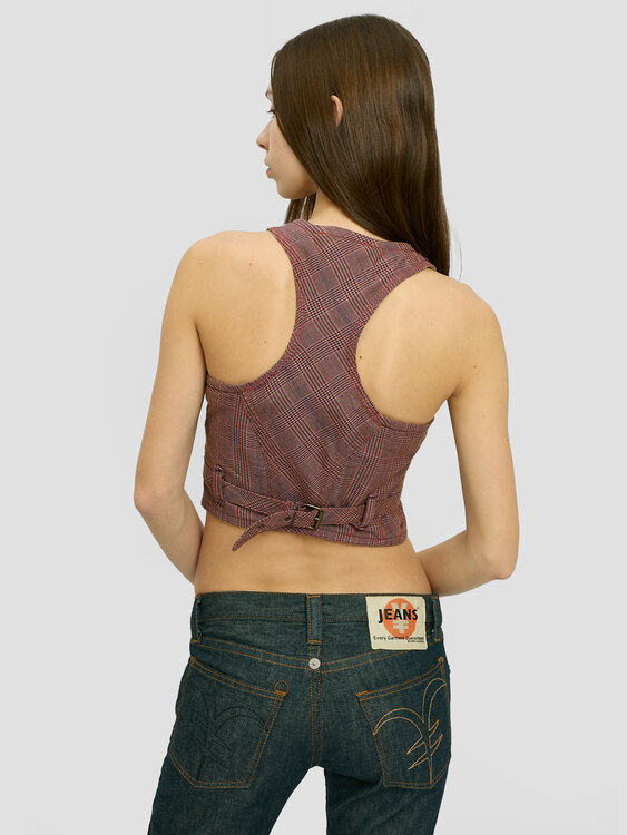 Miss Sixty Tweed Bustier 