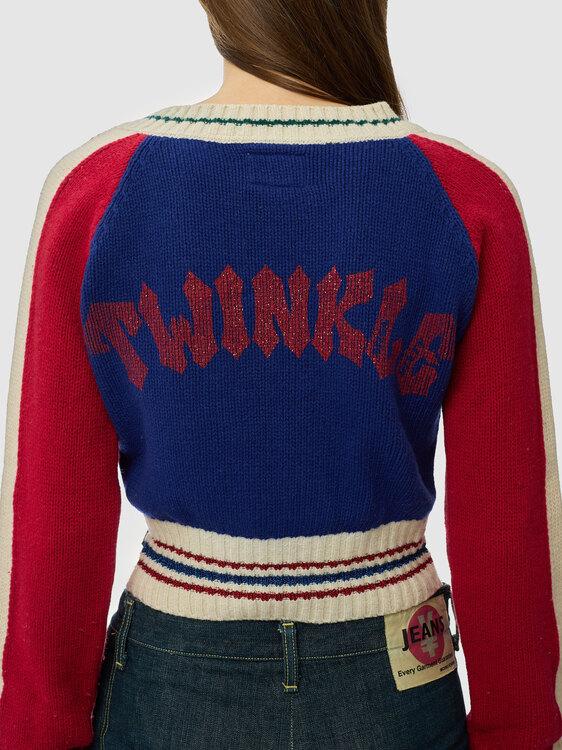 Miss Sixty Argyle Jumper 