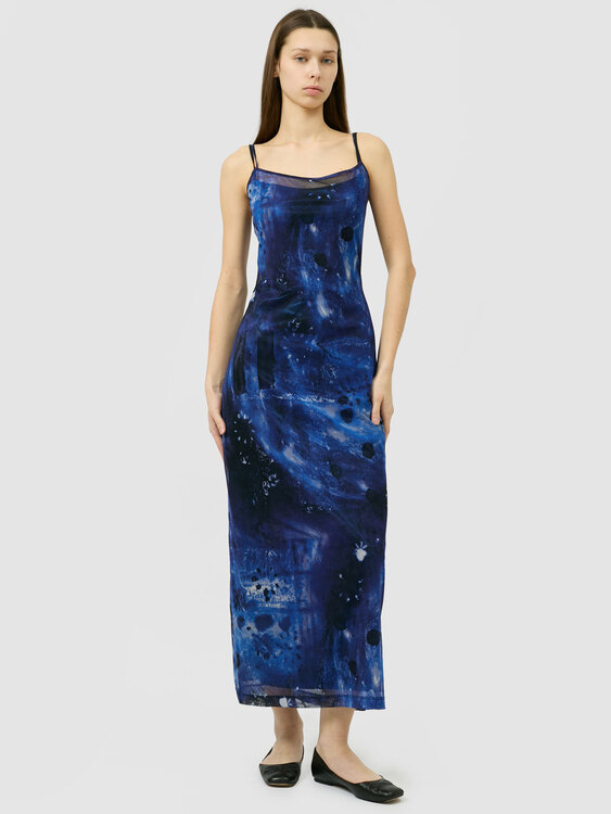 Plein Sud Galaxy Print Dress 