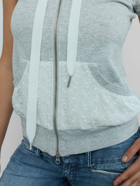 Fornarina Cap Sleeve Hoodie 