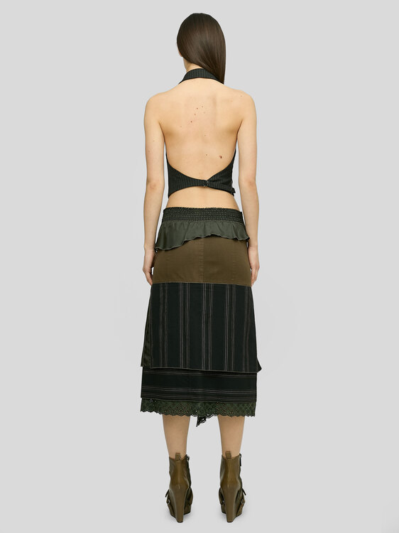 Benetton Backless Halter Vest 