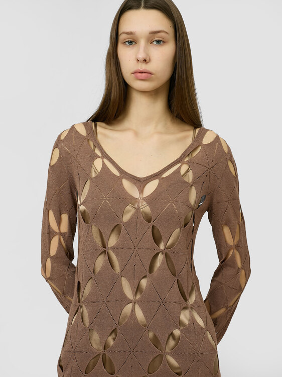 John Galliano Knit Dress 