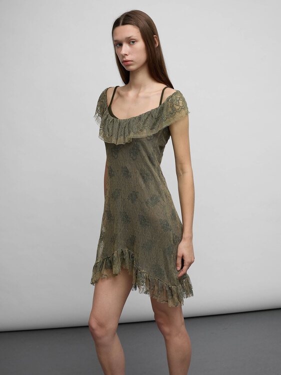 Legatte Lace Mini Dress 