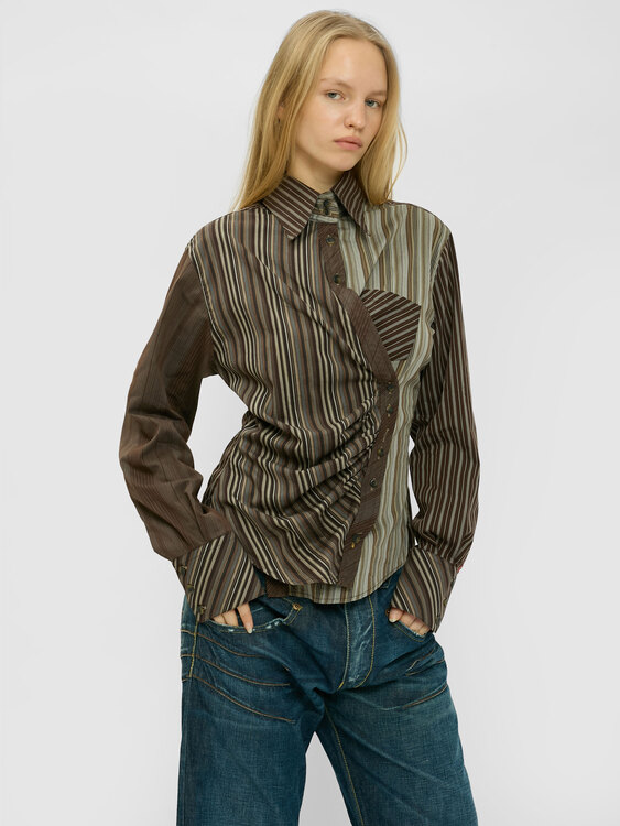Miss Sixty Asymmetrical Shirt 