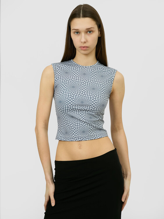 Plein Sud Optical Illusion Top 