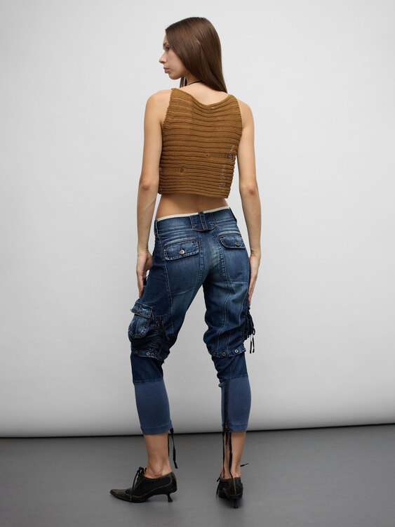 Sarah Pacini Cropped Top 