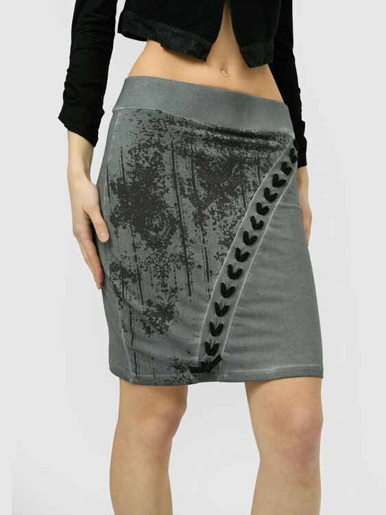 Stretchy Cotton Skirt 