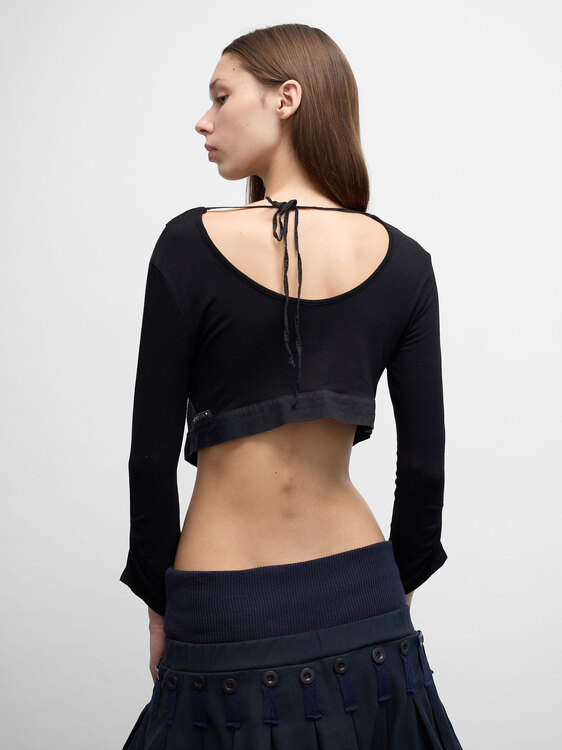 Cop Copine Cropped Cardigan 