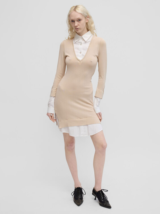 Amaya Arzuaga 2-in-1 Dress 