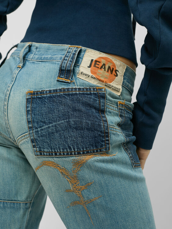 Michiko Koshino Patchwork Jeans 