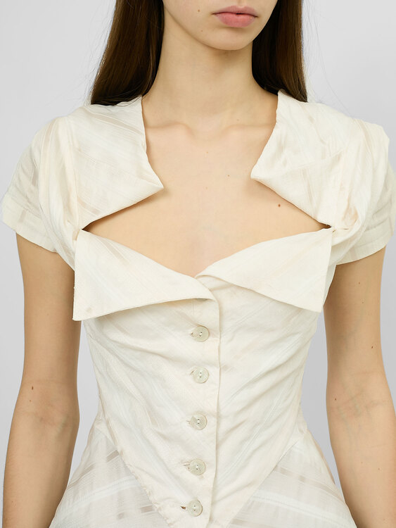 Cora Kemperman Button-Up Top 