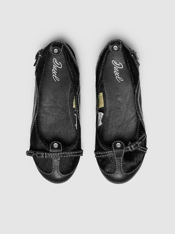 Diesel Fur Ballet Flats 
