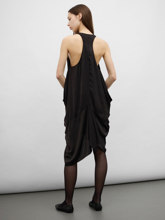 Acne Draped Midi Dress 