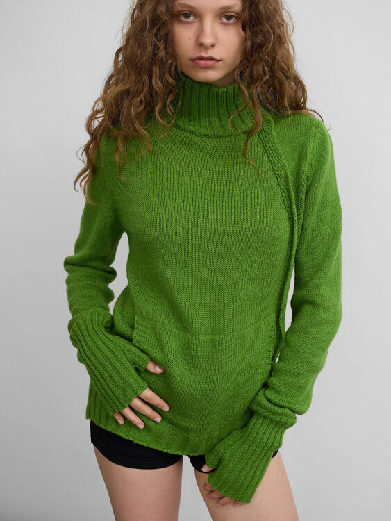 Killah Knitted Zip Jumper 