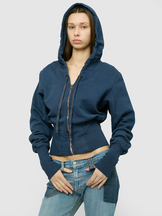 Michiko Koshino Cotton Hoodie 