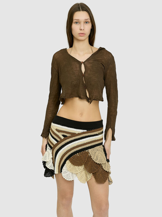Just Cavalli Knitted Skirt 