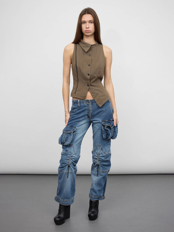 Sarah Pacini Asymmetric Top 