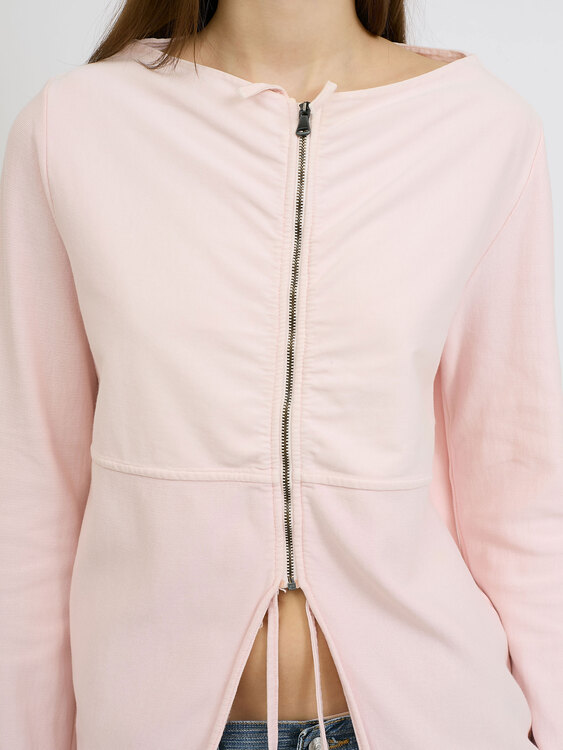 Michiko Koshino Zip-Up Cardigan 