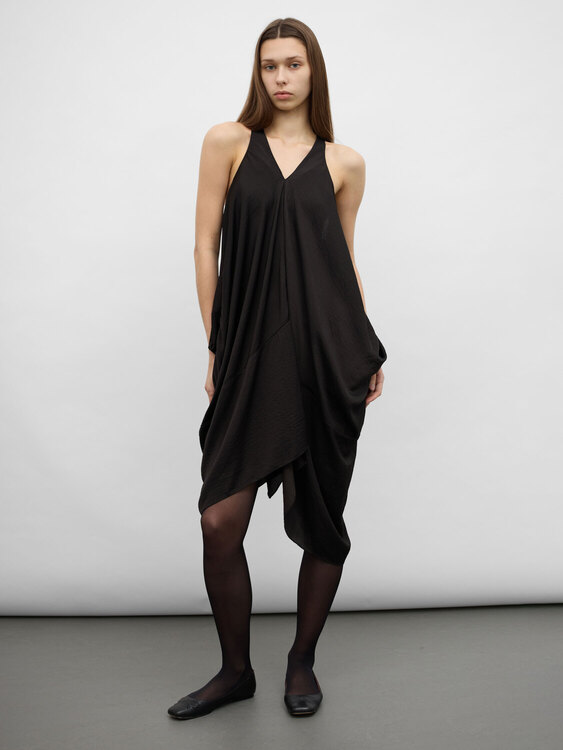 Acne Draped Midi Dress 