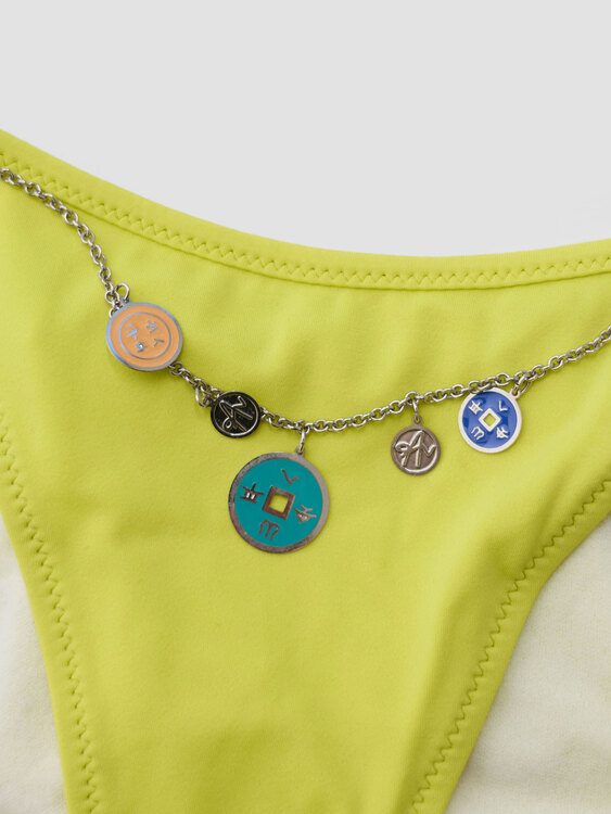 Le Perla Lime Green Bikini Set 