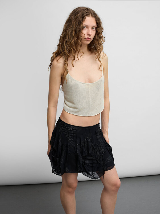 Sarah Pacini Knitted Top 