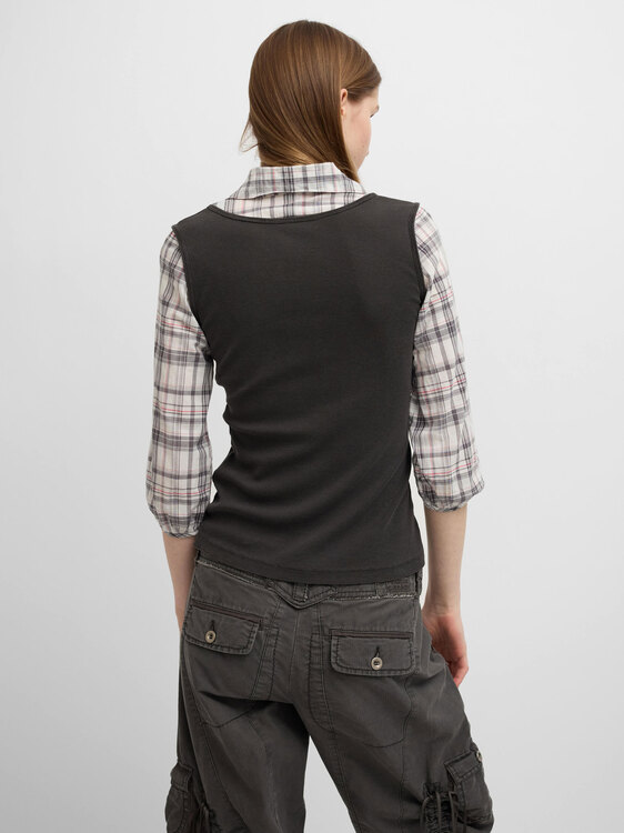 Cop Copine Integrated Vest Shirt 
