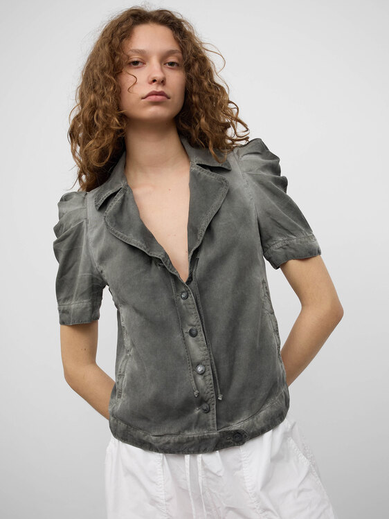 Cop Copine Acid Wash Shirt 