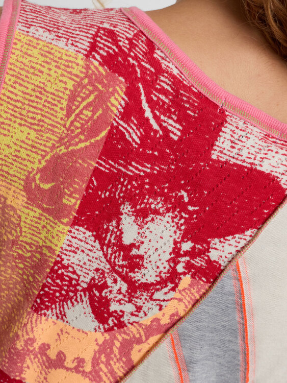 Custo Barcelona Patchwork Top 