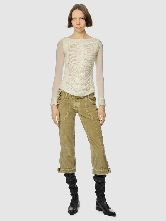 Miss Sixty Corduroy Capri Trousers 