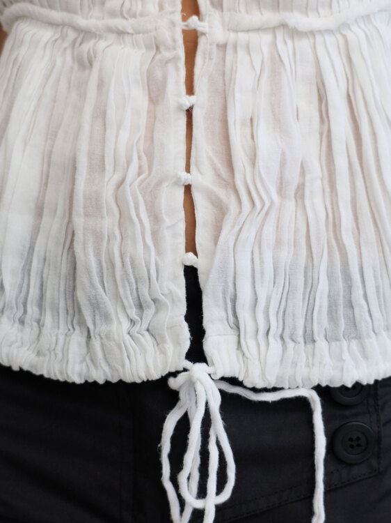 Zucca Gathered Blouse 