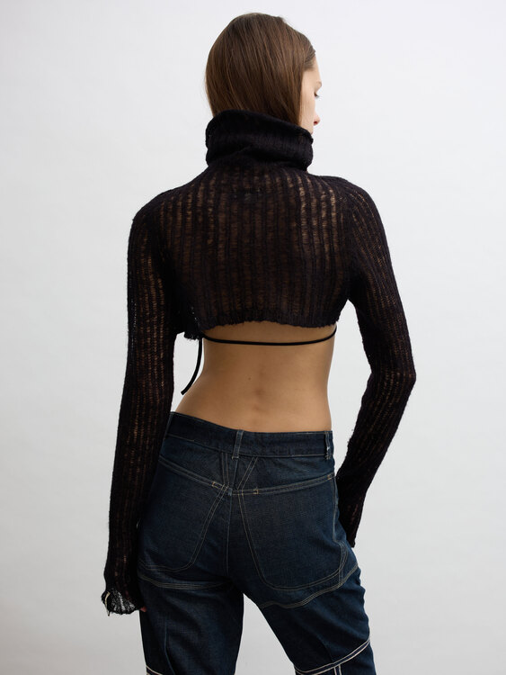 Killah Open Knit Shrug 