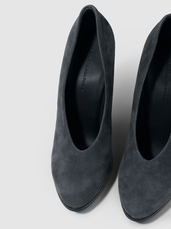Balenciaga Suede Heels 