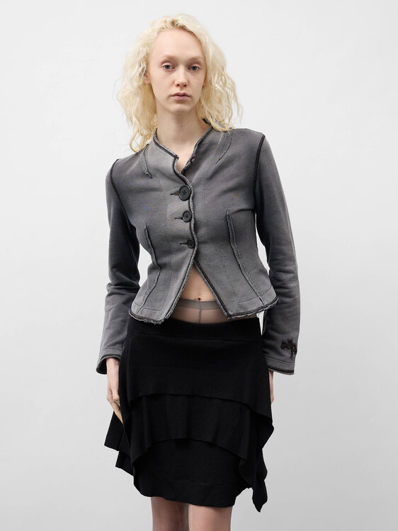Cop Copine Inside-Out Cardigan 
