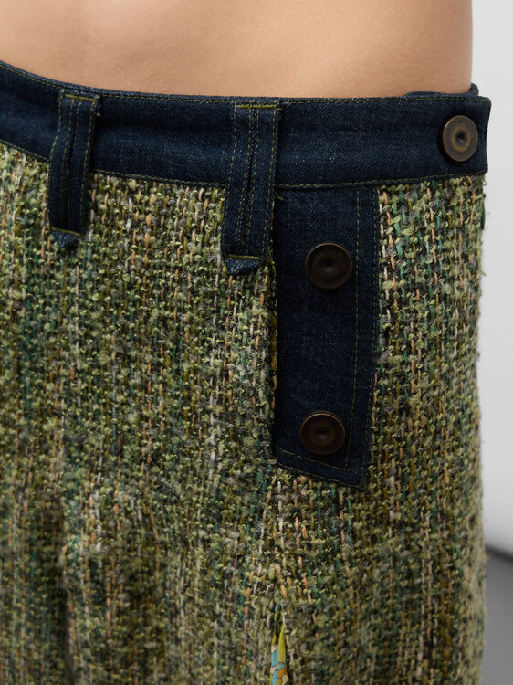 Dolce & Gabbana Tweed Mini Skirt 