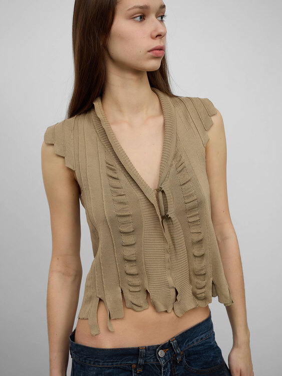 Plein Sud Knitted Vest 