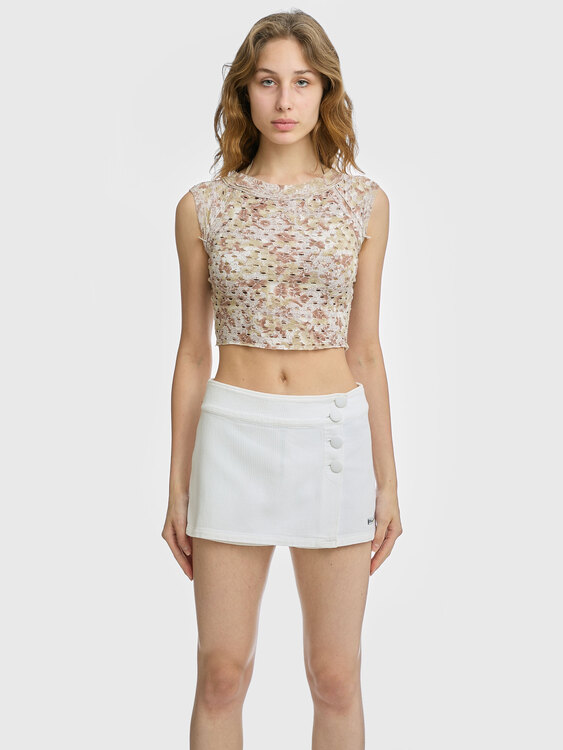 Miss Sixty Waffle Skort 