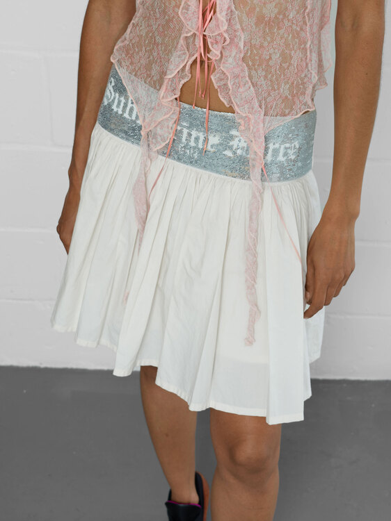 Exte Pleated Skirt 