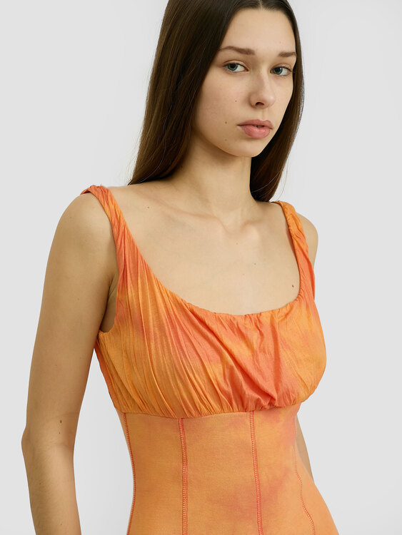 Miss Sixty Tie-Dye Bustier Dress 