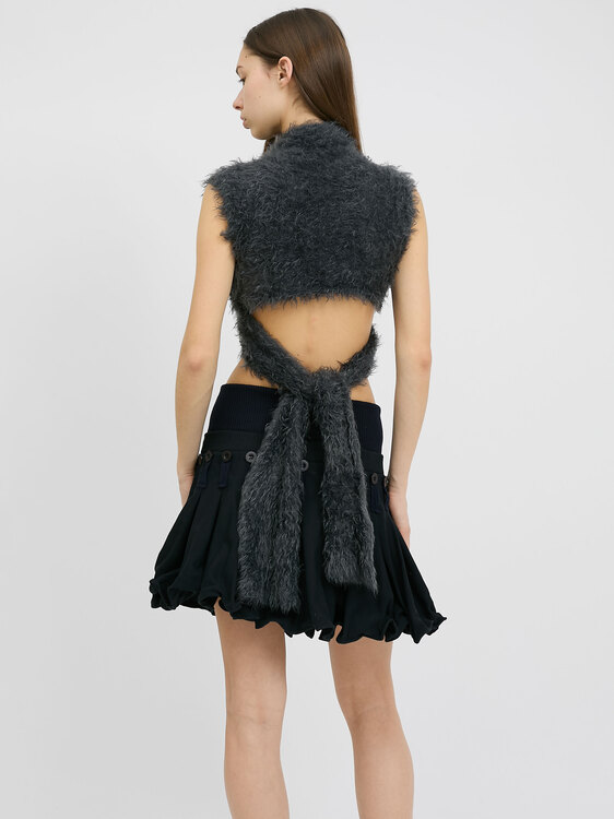 Cop Copine Fuzzy Top 