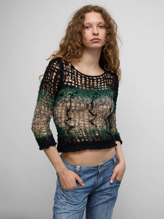 Open Knit Jumper 