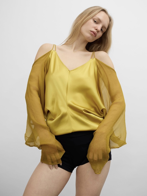 Jean Paul Gaultier Silk Blouse 