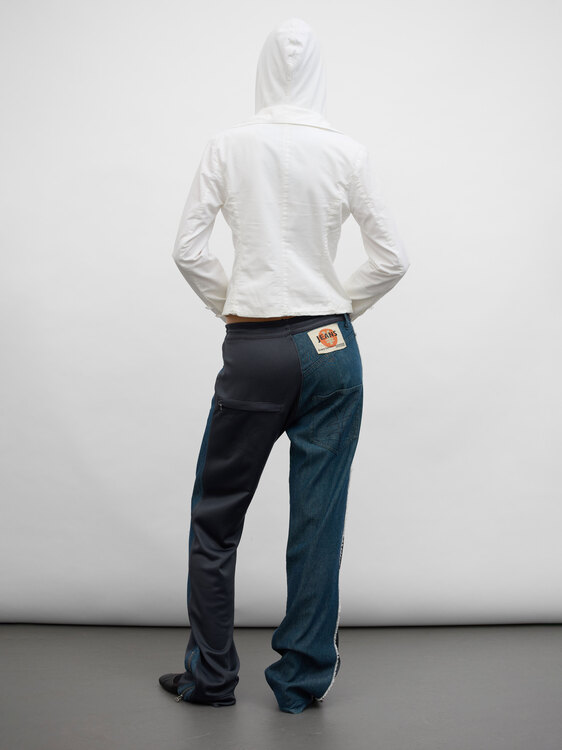 Michiko Koshino Deconstructed Jogger Jeans 